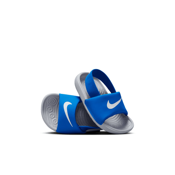 Nike Kawa Slide 'Hyper Cobalt Grey' (TD) Angle 0