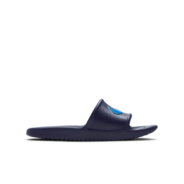 Nike Kawa Slide 'Midnight Navy' (GS) Angle 1