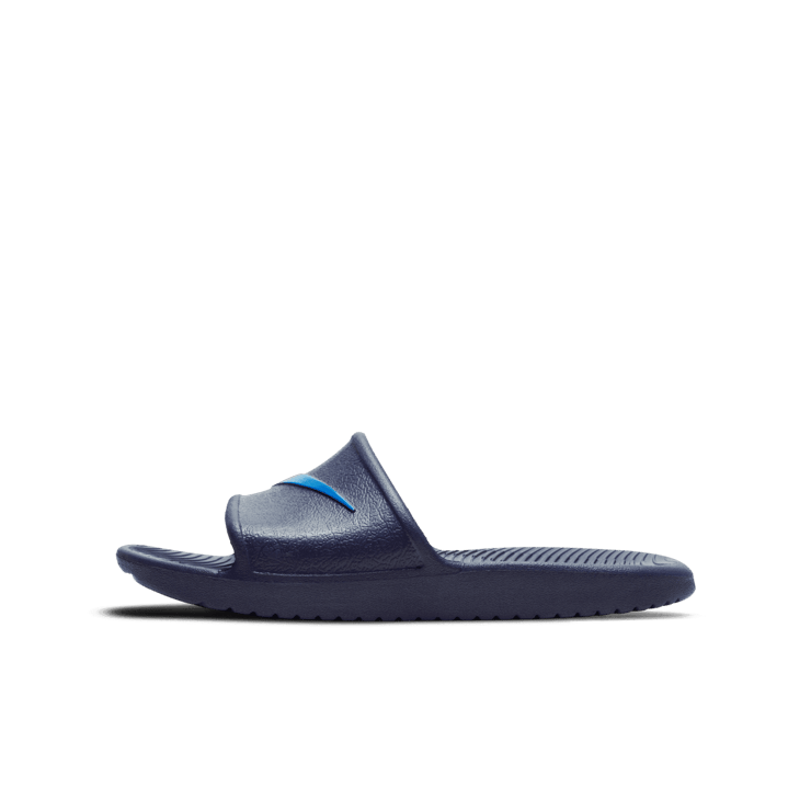 Nike Kawa Slide 'Midnight Navy' (GS) Angle 0