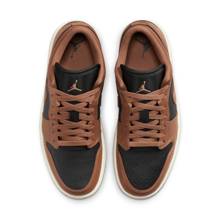Air Jordan 1 Low Black Archaeo Brown (W) Angle 1