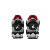 Air Jordan 3 Mid TD Cleat Black Cement Angle 3