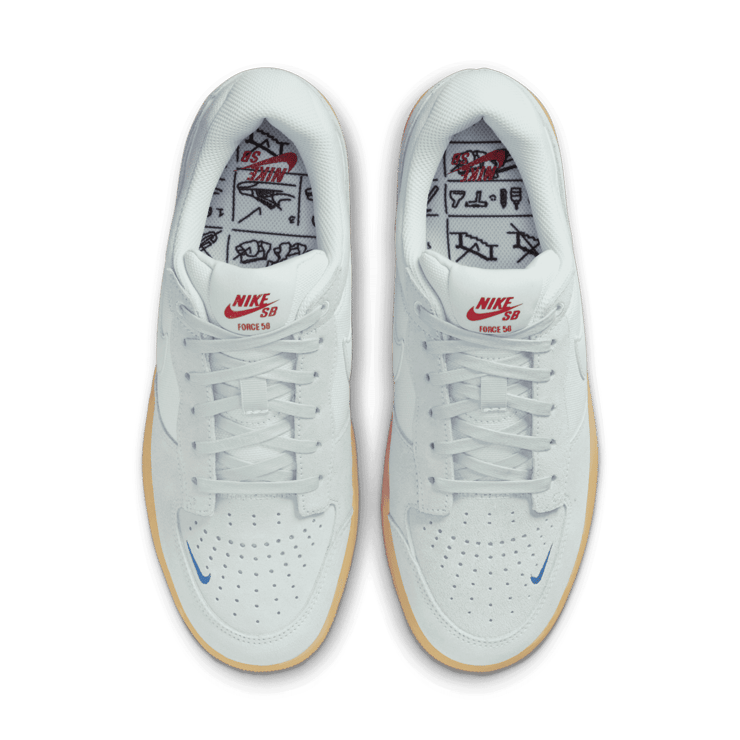 Nike SB Force 58 Premium SB 'Grey Royal Gum' Angle 1