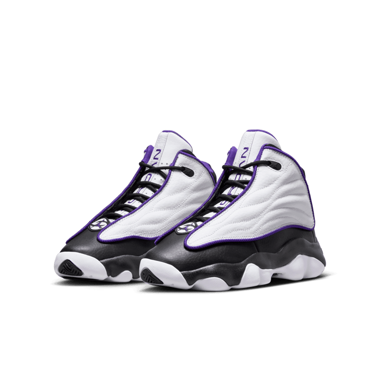 Jordan Pro Strong  'Electro Purple' (GS) Angle 2
