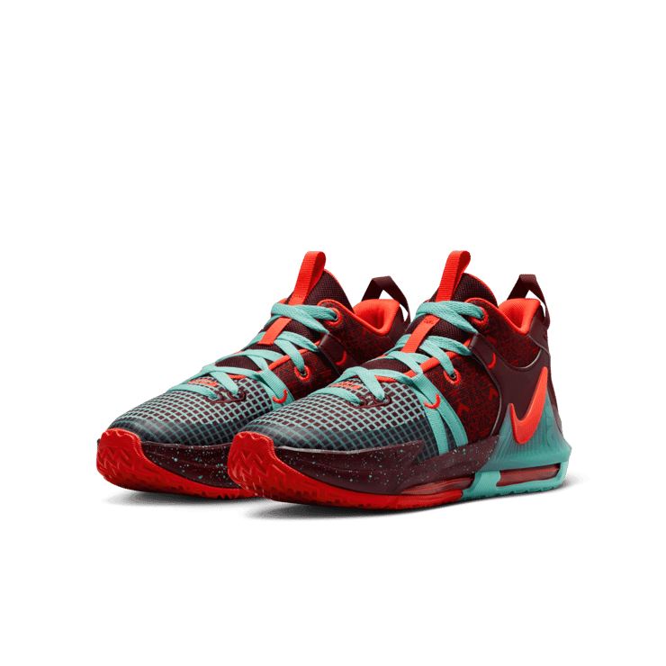 Nike LeBron Witness 7 SE 'Team Red Jade' (GS) Angle 2