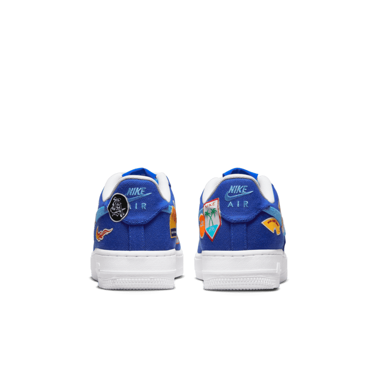 Nike Air Force 1 '07 'Patched Up - Los Angeles' (GS) Angle 3