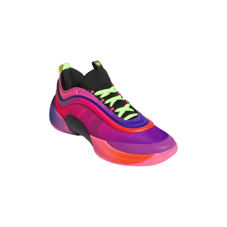 adidas D.O.N. Issue 6 Purple Burst Angle 2