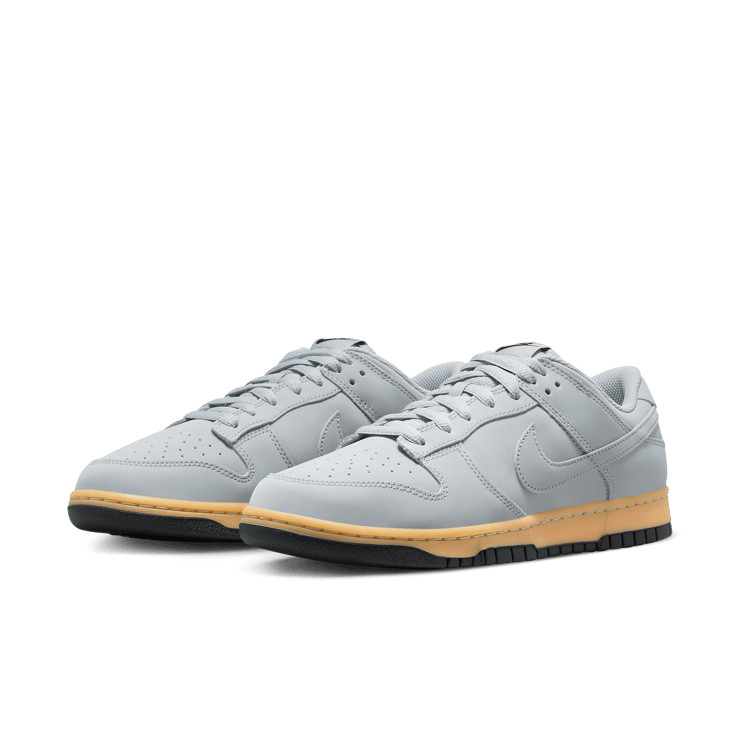 Nike Dunk Low Retro Wolf Grey Gum Angle 2