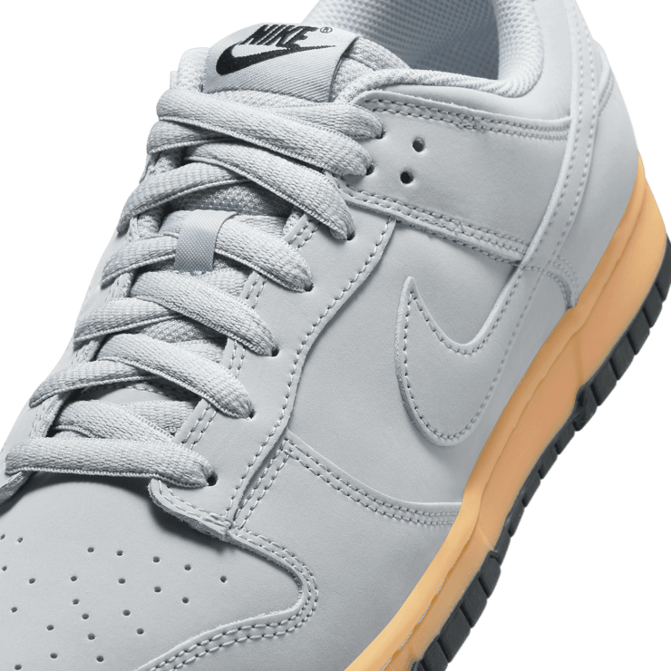 Nike Dunk Low Retro Wolf Grey Gum Angle 4