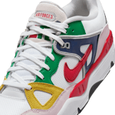 Nike Air Force 3 Low Nigo White Multi-Color Angle 4