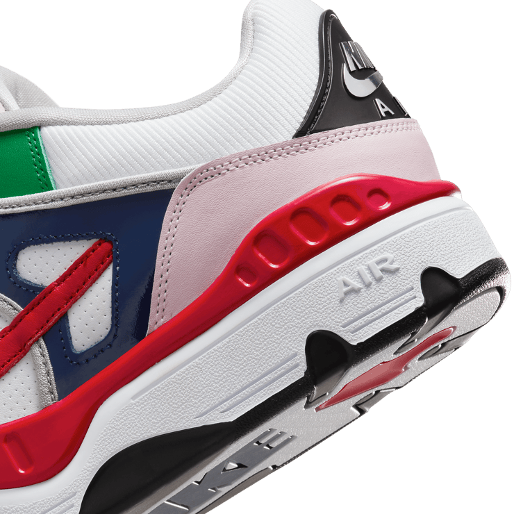 Nike Air Force 3 Low Nigo White Multi-Color Angle 5