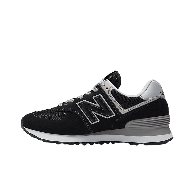 New Balance 574 Core Black White (W) Angle 0