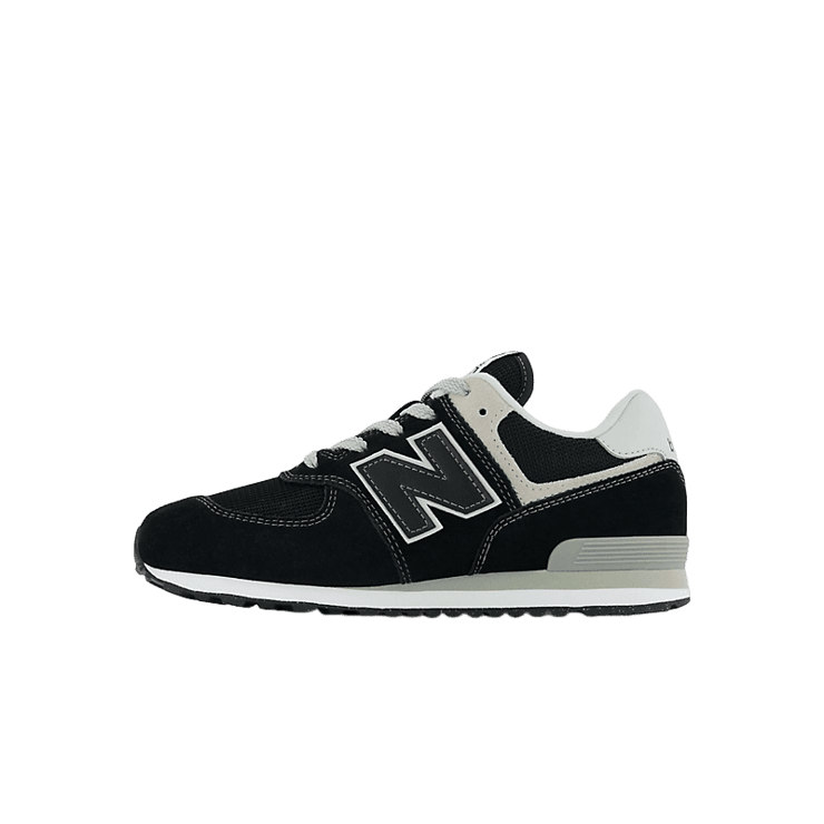 New Balance 574 Core Black White (GS) Angle 0