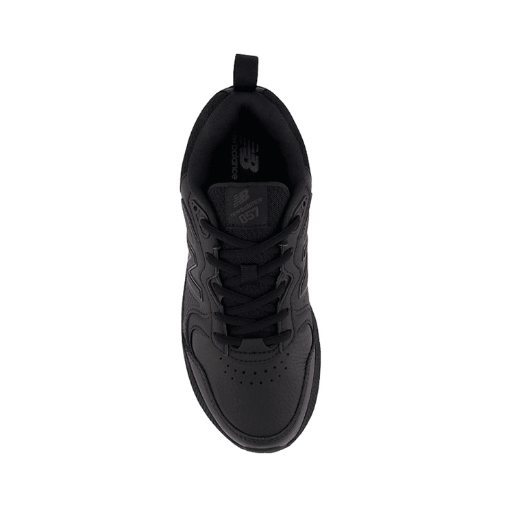 New Balance WX857v3 Slip Resistant Black (W) Angle 1