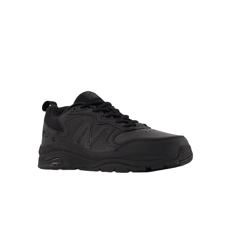 New Balance WX857v3 Slip Resistant Black (W) Angle 2