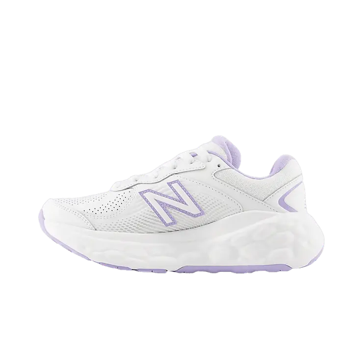 New Balance Fresh Foam X 840F White Purple (W) Angle 0