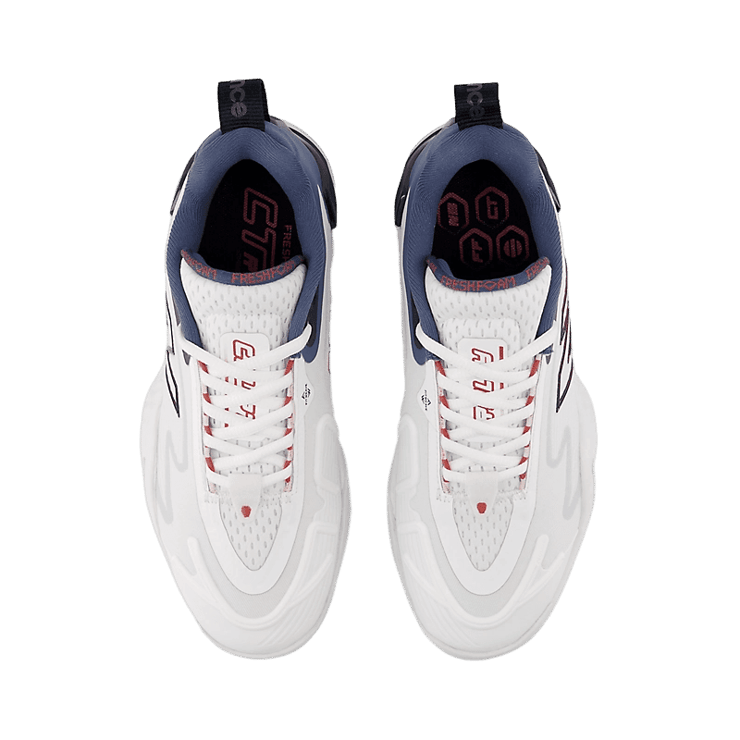 New Balance Fresh Foam X CT Rally White Red (W) Angle 1