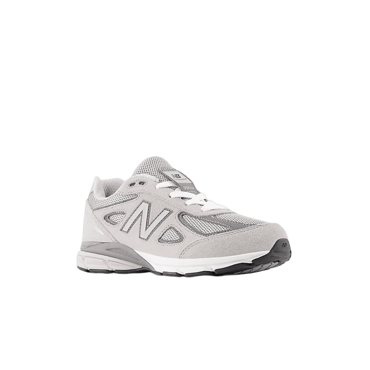 New Balance 990v4 Grey (GS) Angle 2