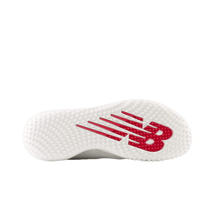 New Balance FuelCell 4040v7 Turf Trainer White Grey Angle 3