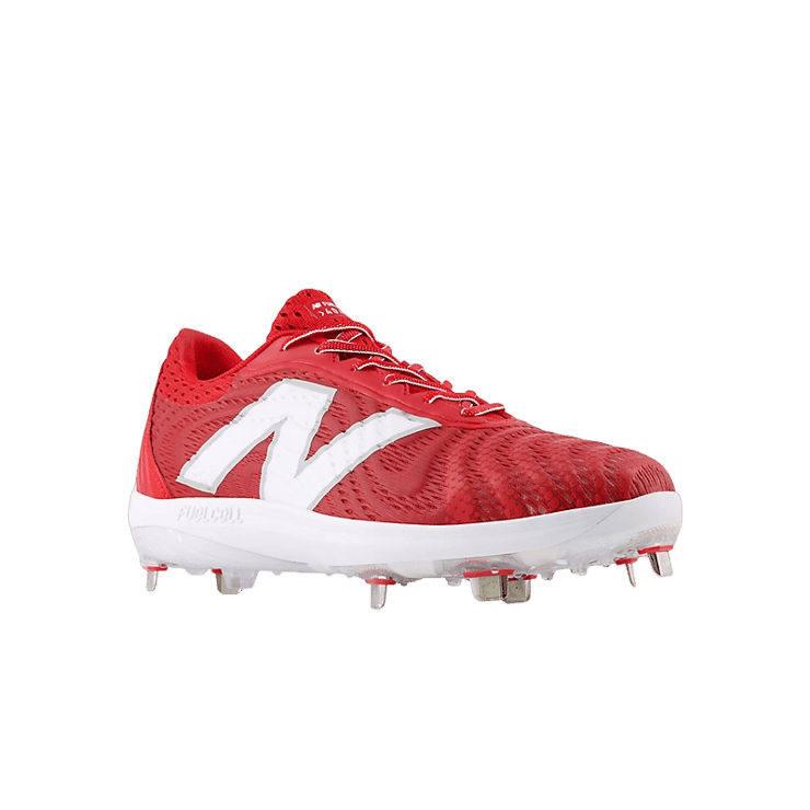 New Balance FuelCell 4040 v7 Metal Red White Angle 2
