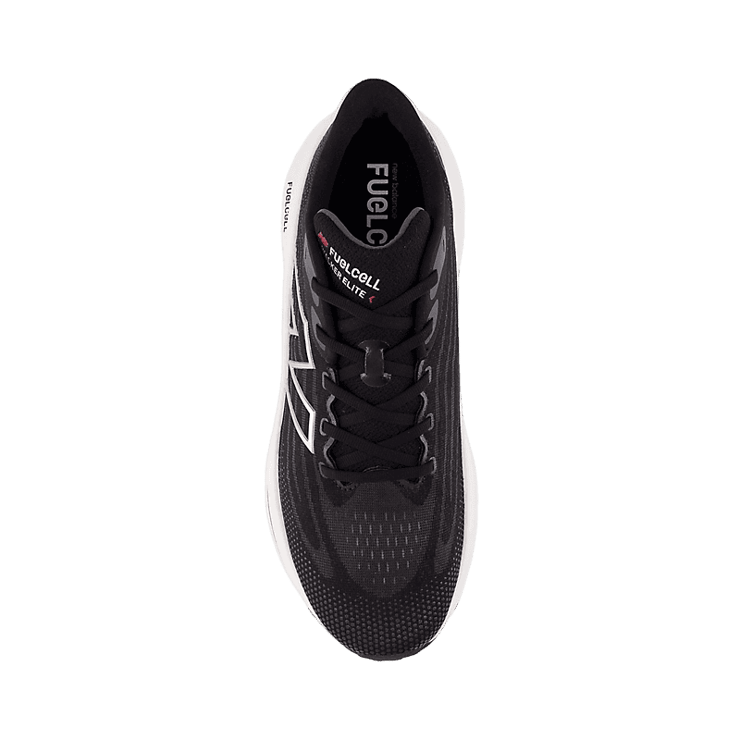 New Balance FuelCell Walker Elite Black Red Grey Angle 1
