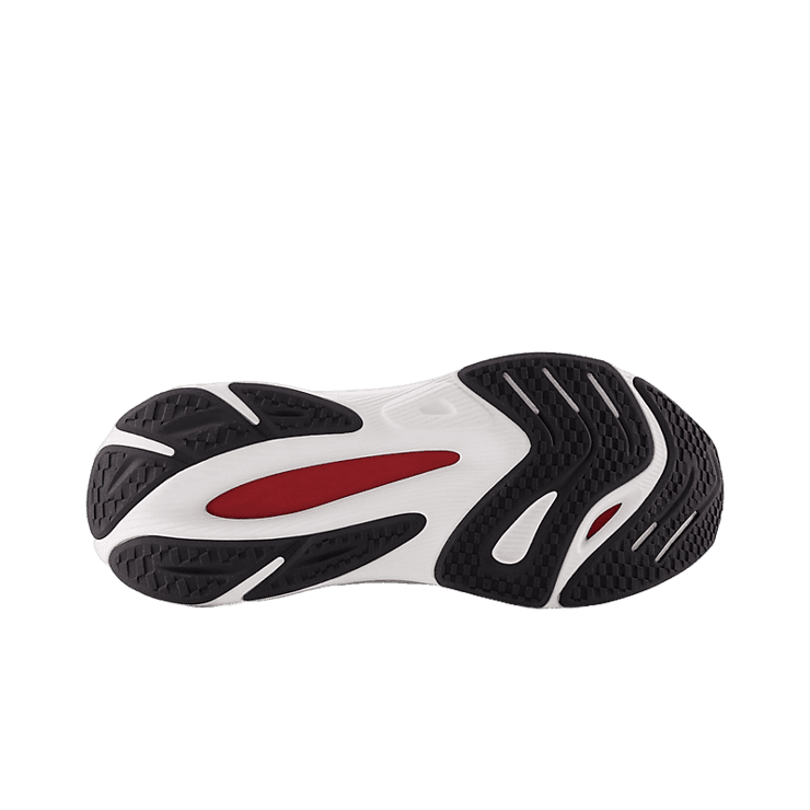 New Balance FuelCell Walker Elite Black Red Grey Angle 3