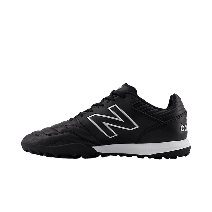 New Balance 442 PRO TF V2 Black White Red Angle 0