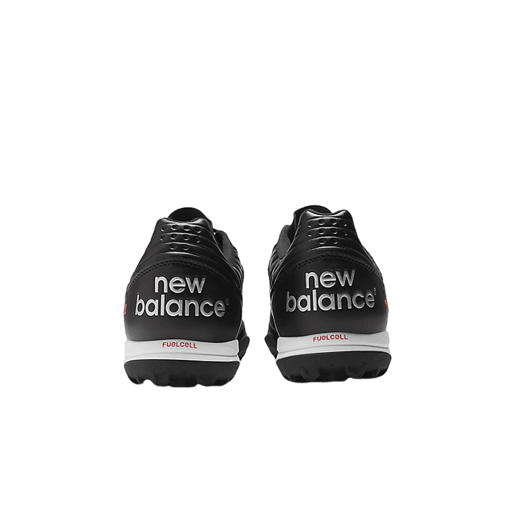 New Balance 442 PRO TF V2 Black White Red Angle 4