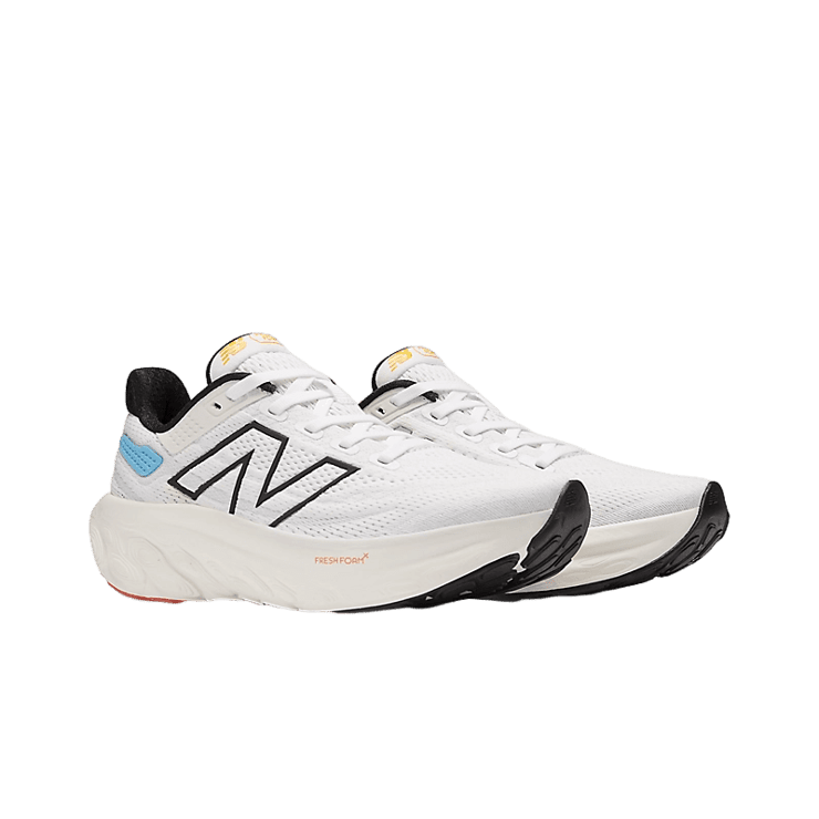 New Balance Fresh Foam X 1080v13 White Blue Orange (GS) Angle 2