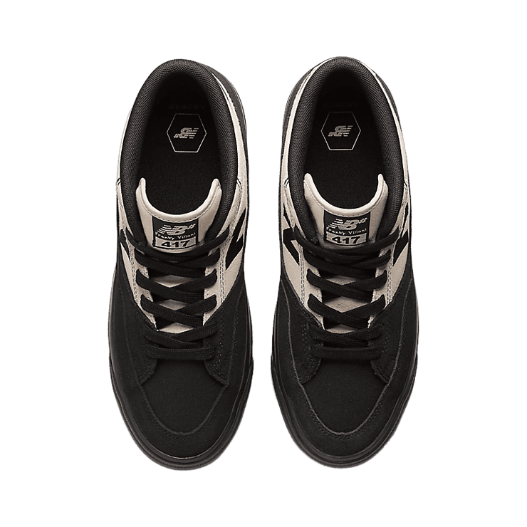 New Balance NB Numeric Franky Villani 417 Black Grey Angle 1
