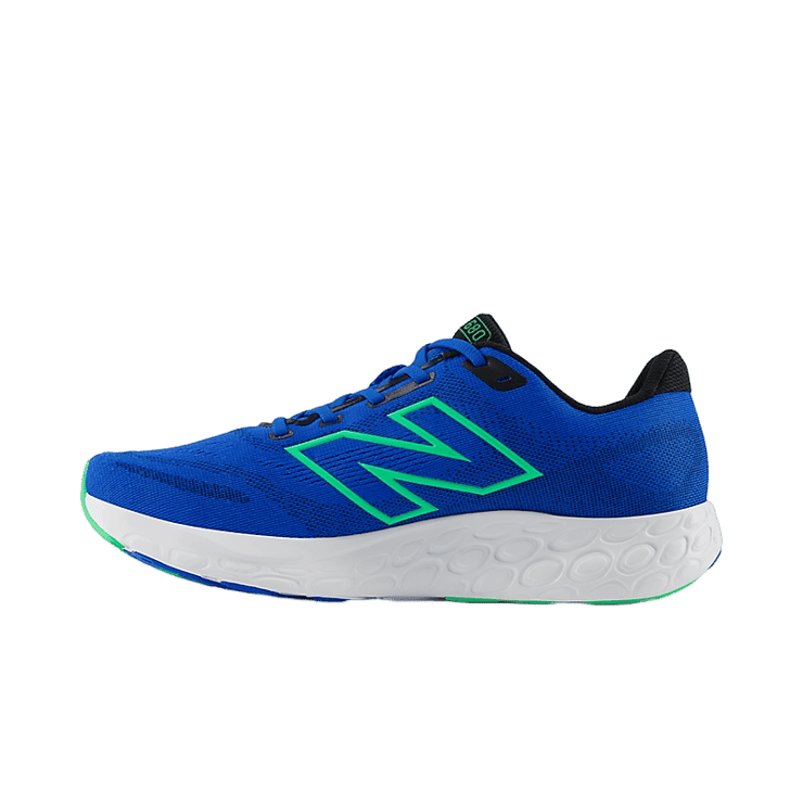 New Balance Fresh Foam 680v8 Blue Green Black Angle 0