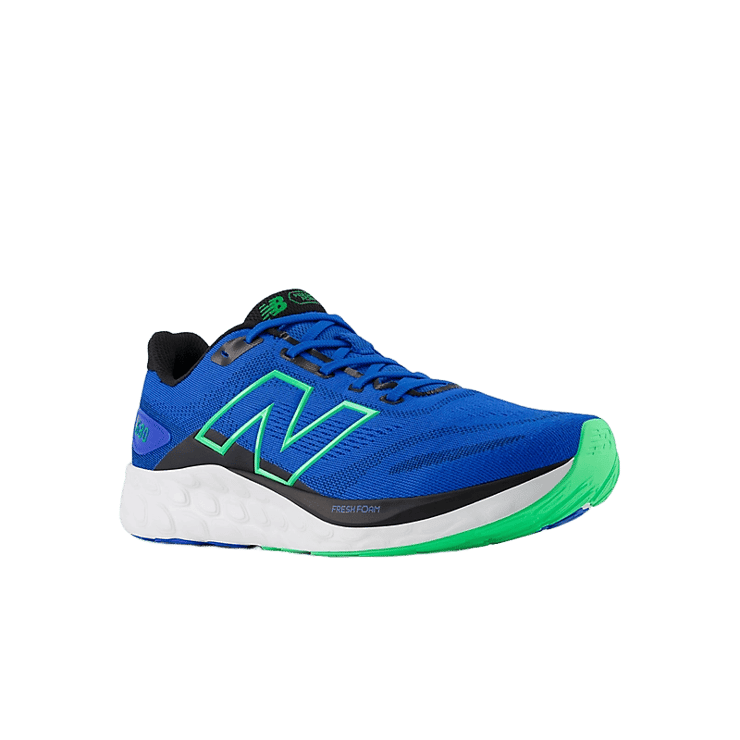 New Balance Fresh Foam 680v8 Blue Green Black Angle 2