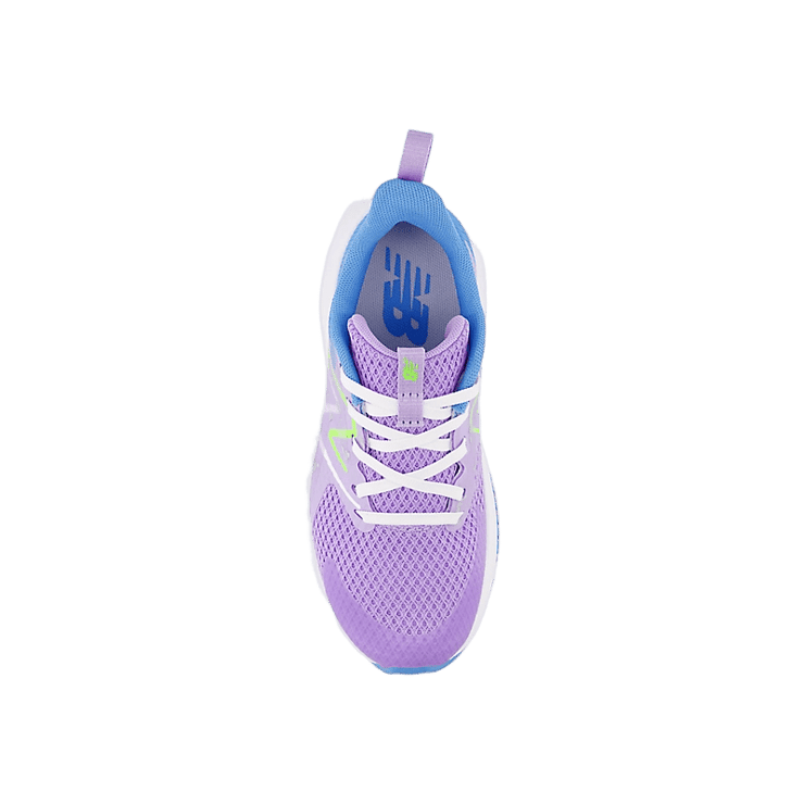 New Balance Rave Run v2 Purple Blue Green (GS) Angle 1