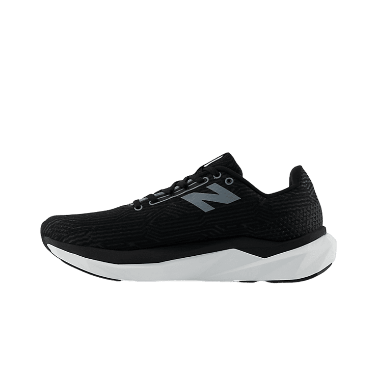 New Balance FuelCell Propel v5 Black White Grey Angle 0