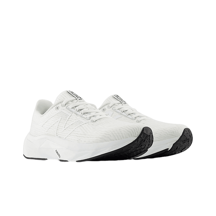 New Balance FuelCell Propel v5 White Black (W) Angle 2