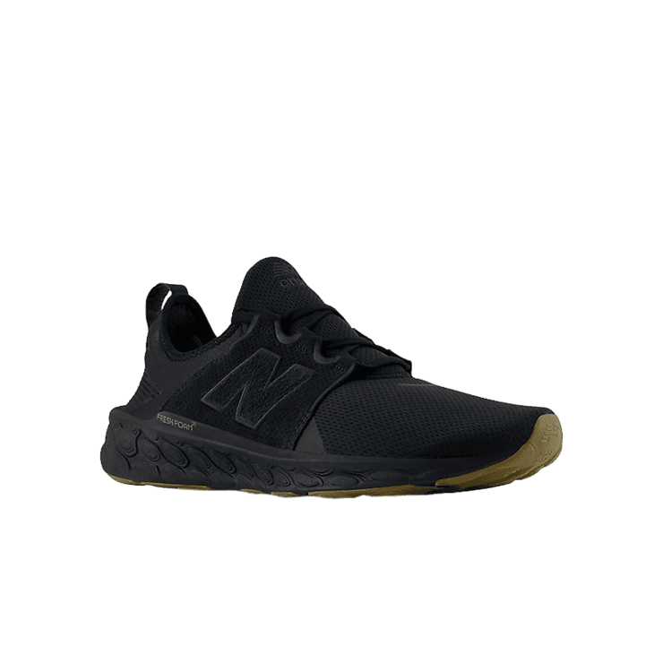 New Balance Fresh Foam X Cruz v3 Black Beige Angle 2