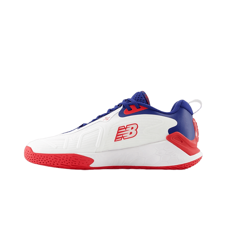 New Balance Fresh Foam X CT Rally White Red Blue Angle 0