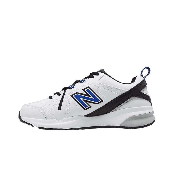 New Balance MX608v5 White Blue Black Angle 0