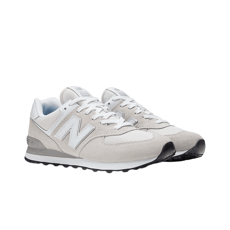 New Balance 574 Core Grey White Angle 2