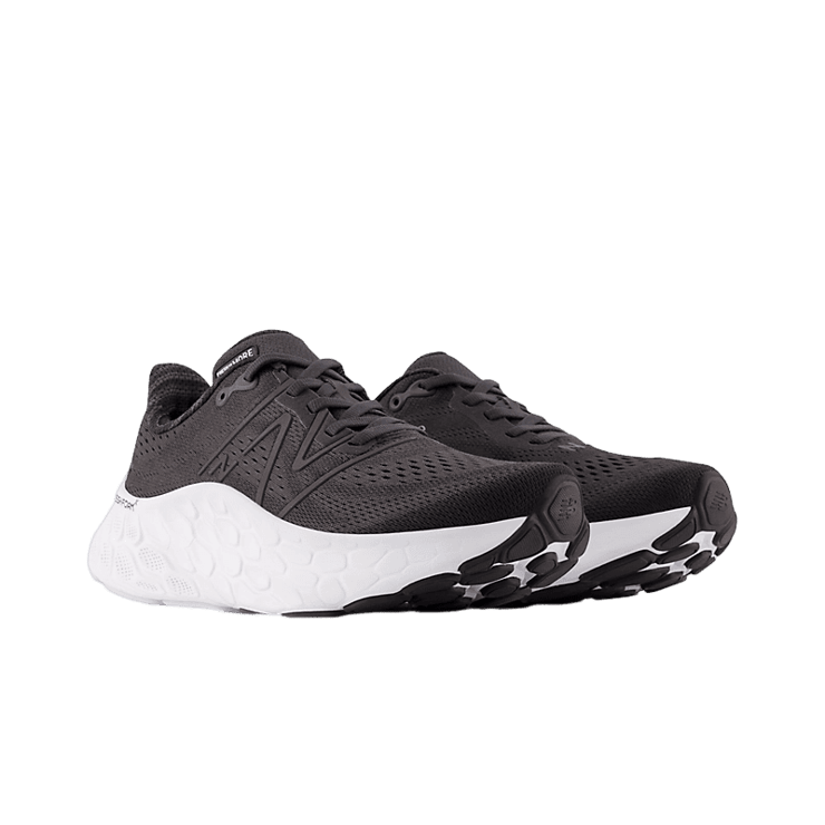 New Balance Fresh Foam X More v4 Black Blue (W) Angle 2