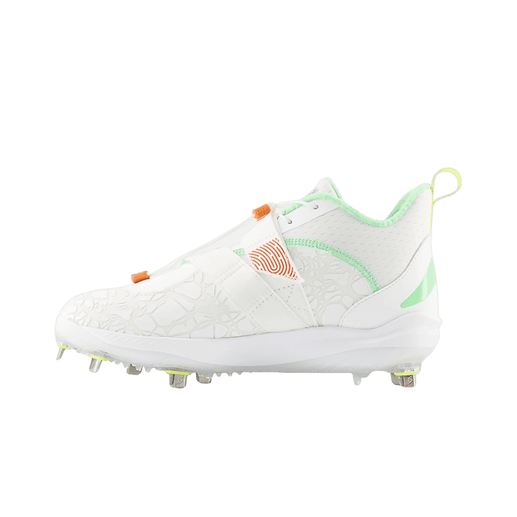 New Balance FuelCell Lindor 2 White Orange Green Angle 0