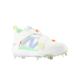 New Balance FuelCell Lindor 2 White Orange Green Angle 2