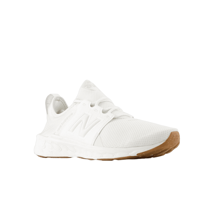 New Balance Fresh Foam X Cruz v3 White Beige Angle 2