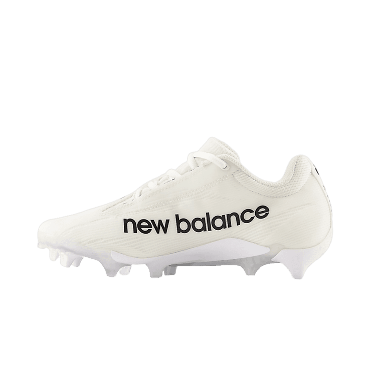 New Balance BurnX4 Lacrosse White Black (W) Angle 0