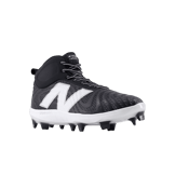 New Balance FuelCell 4040v7 Mid Molded Black White Angle 2