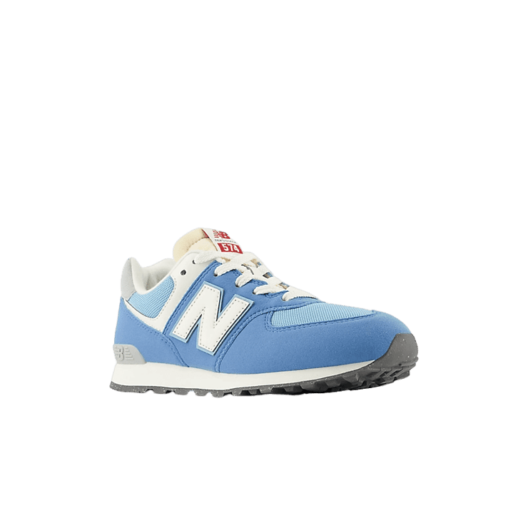 New Balance 574 Blue White (GS) Angle 2