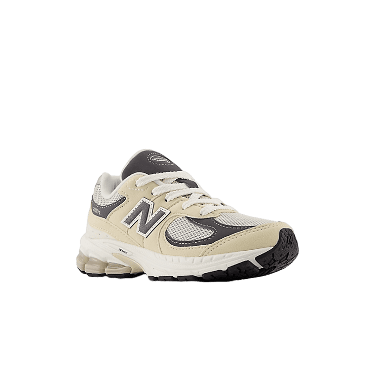 New Balance 2002 Beige Grey (GS) Angle 2