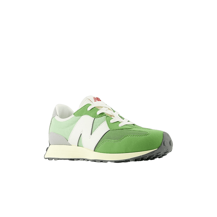 New Balance 327 Green Grey (GS) Angle 2