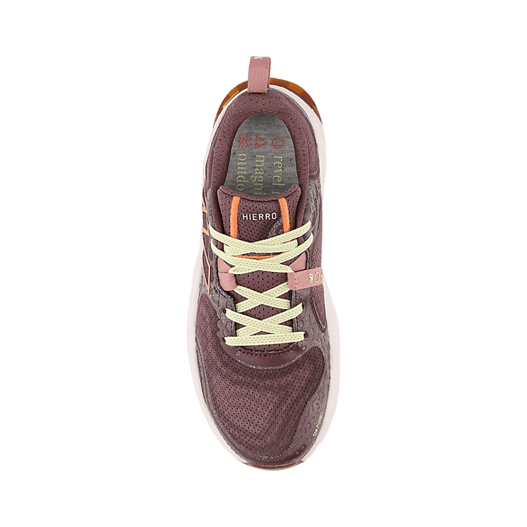 New Balance Fresh Foam X Hierro v8 Brown Red Pink (W) Angle 1