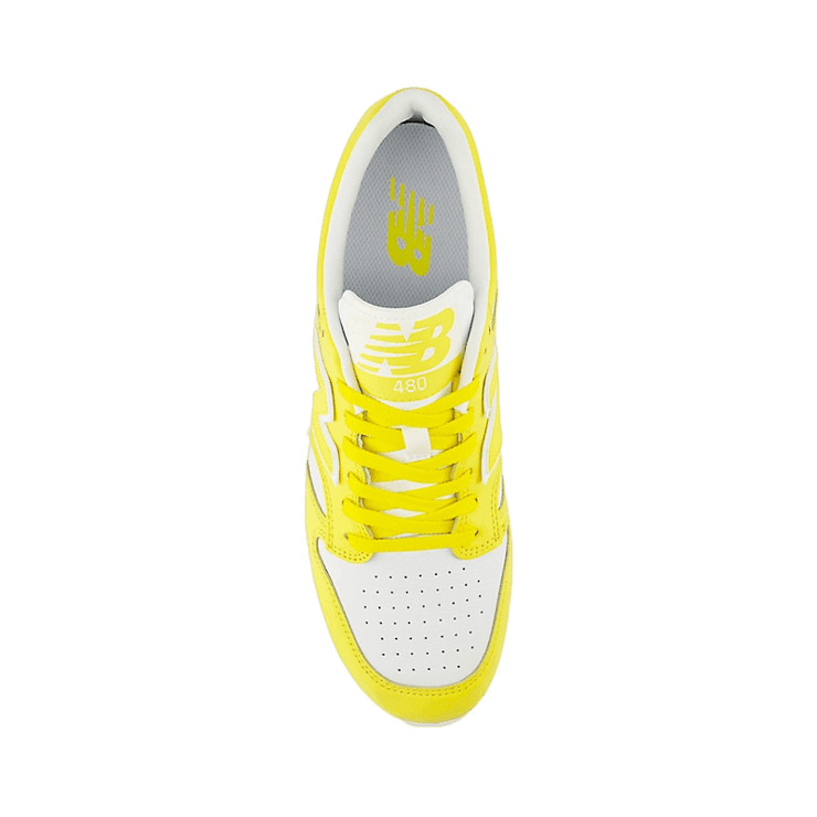 New Balance 480 Yellow White Angle 1