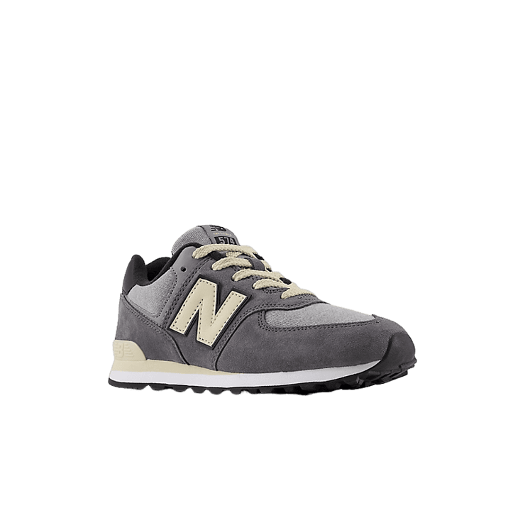 New Balance 574 Grey Beige (GS) Angle 2